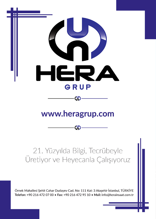 Hera Grup Katalog Arka Sayfa